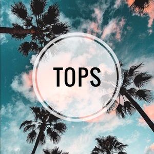 Here is my Tops section